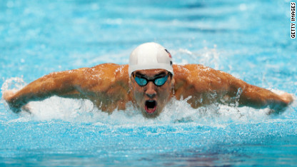 MIcheal Phelps Wins Olympic Silver In Mens 200 meter butterfly 18th lifetime medal ties the record!